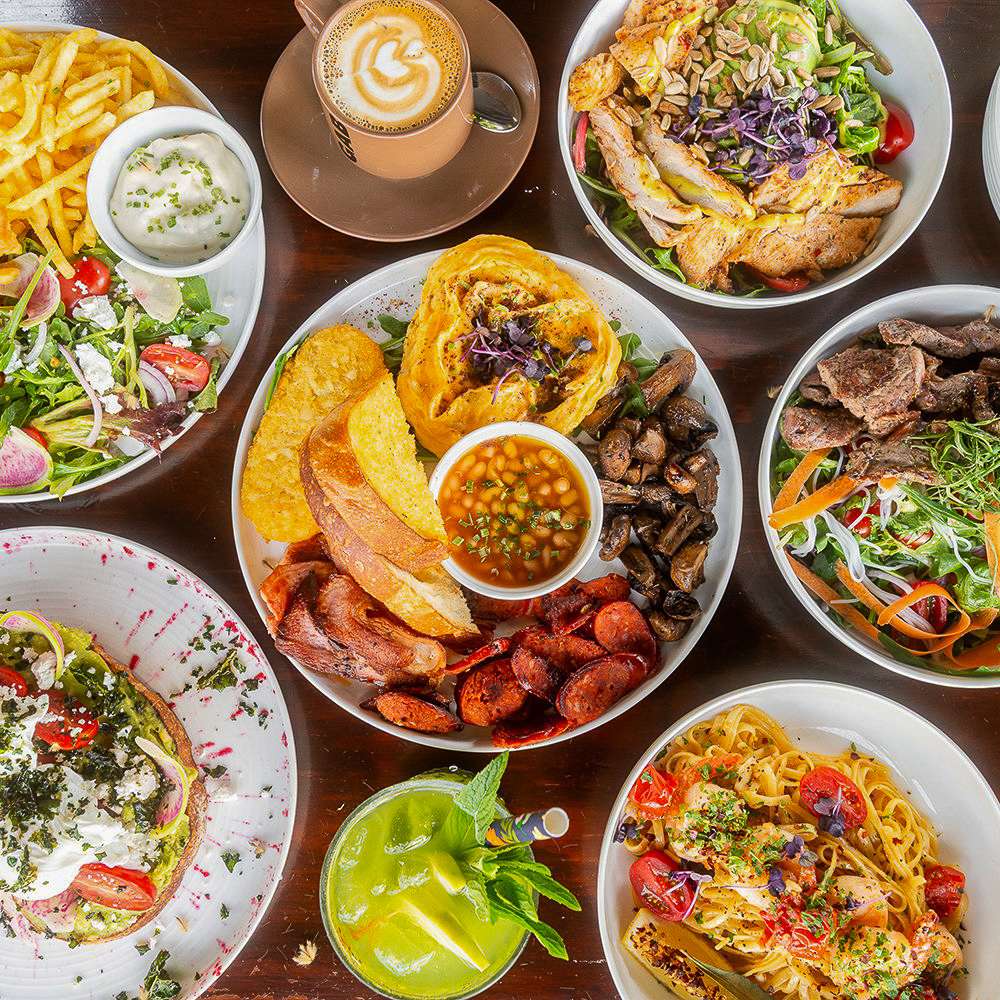 Freshly prepared dishes at John Montagu